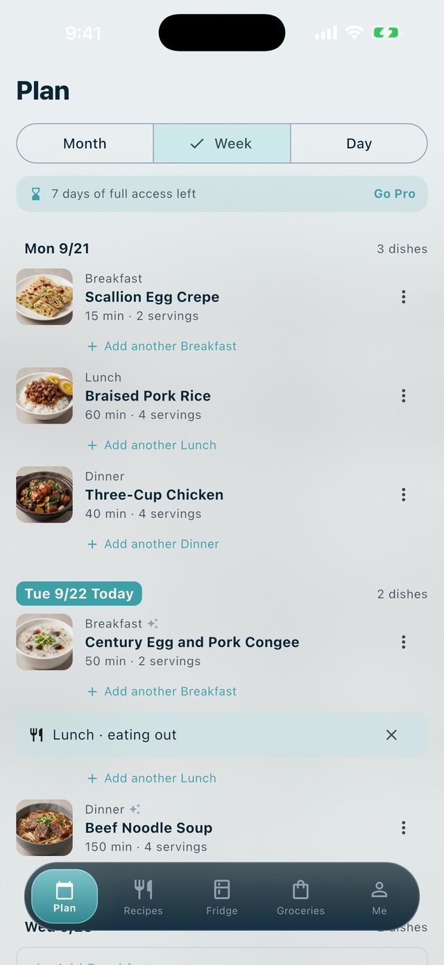 Cookforge screenshot 2